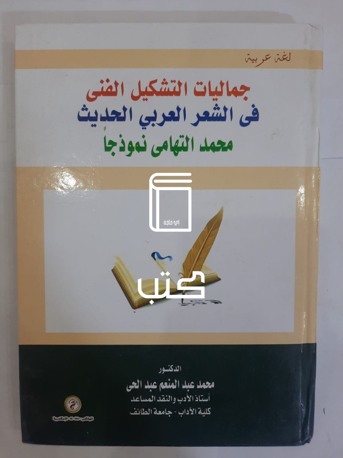كتاب جماليات التشكيل الفنى فى الشعر العربي الحديث للكاتب محمد عبدالمنعم عبد الحى كتاب جماليات التشكيل الفنى فى الشعر العربي الحديث للكاتب محمد عبدالمنعم عبد الحى