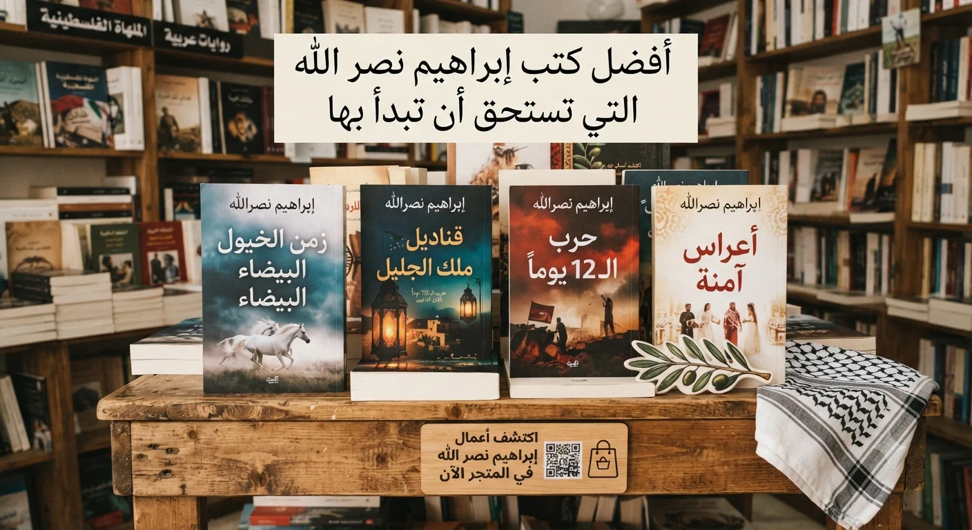 أفضل كتب إبراهيم نصر الله التي تستحق أن تبدأ بها