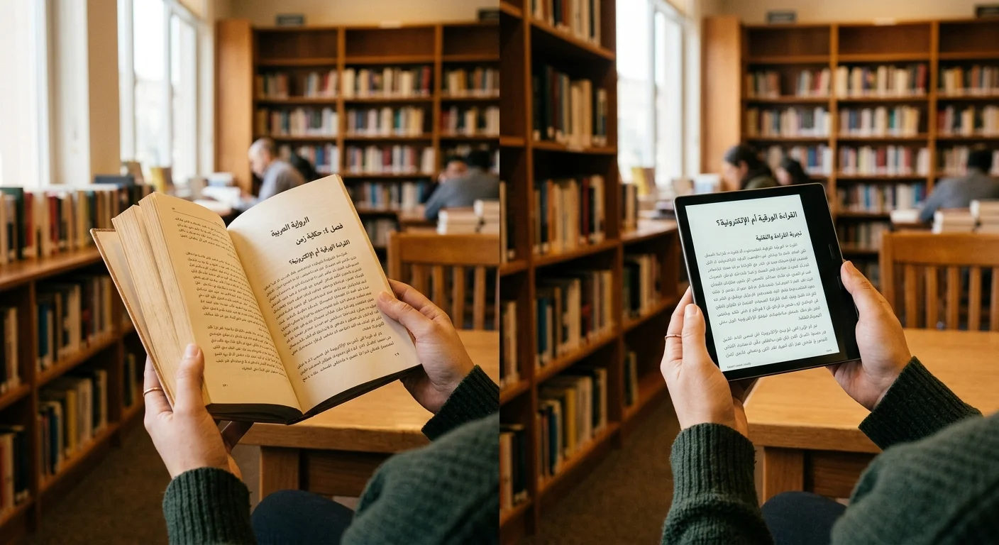 القراءة الورقية أم الكتب الإلكترونية؟ أيهما أفضل ولماذا؟